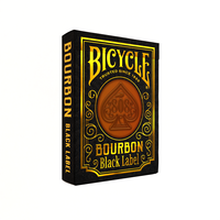 Bicycle® Bourbon Black Label (Designer Spielkarten, Poker, Skat...)