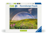 Erwachsenenpuzzle Power of Nature 1500 Teile - Spektakulärer Regenbogen