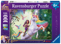 Kinderpuzzle 100 XXL Teile - Unicorn Academy - Sophia und Wildstar