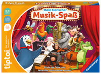 Ravensburger tiptoi Spiel 00169 Mein tierischer Musik-Spaß, Lernspiel für 1-4 Kinder von 3-5 Jahren