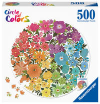 Erwachsenenpuzzle 500 Teile - Circle of Colors - Blumen