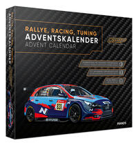 FRANZIS 67192 - Rallye, Racing, Tuning Adventskalender powered by GRIP Das Motormagazin. inkl. Metallmodell, Soundmodul mit Motorsound und umfangreichem Begleitbuch. Ab 14 Jahren.