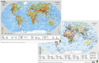 Die Erde physisch/politisch
