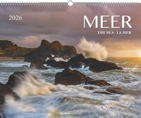 ALPHA EDITION – Meer 2026 – Wandkalender 52×42,5 cm mit faszinierenden Ozeanmotiven, 12 Monatsbildern, Platz für Notizen, ideal für Meerliebhaber & Naturfreunde, FSC-zertifiziert