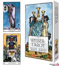 Das Weiser-Tarot - Tarot von A.E. Waite in den ursprünglichen Aquarellfarben (78 Karten illustriert von Pamela Colman Smith mit Booklet)