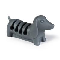 KabelWaldi (Grau) - Organizer für Aufladekabel - USB-Kabel - Computerkabel - Schreibtisch