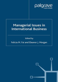 Managerial Issues in International Business