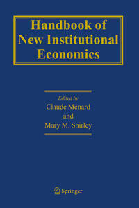 Handbook of New Institutional Economics