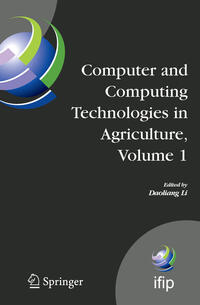 Computer and Computing Technologies in Agriculture, Volume I