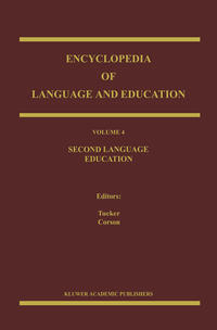Encyclopedia of Language and Education