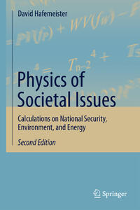 Physics of Societal Issues