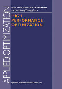 High Performance Optimization