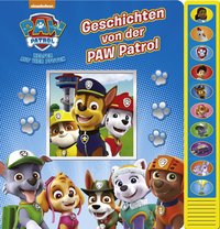 Vorlese-Pappbilderbuch mit Sound, PAW Patrol, Geschichten von der PAW Patrol