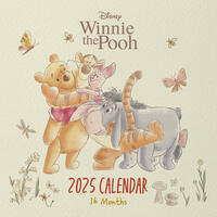 Pyramid – Winnie the Pooh 2025 Broschürenkalender, 30x30cm, Kalender mit schönen Abenteuern von Pooh und Freunden, Monatskalender für Fans des beliebten Kinderbuchklassiker, mit Papierumschlag