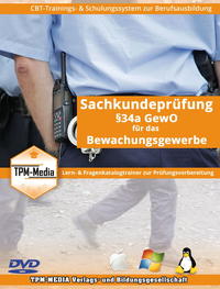 Sachkundeprüfung §34a GewO Bewachungsgewerbe (Windows) mit Fragenkatalog (IHK)