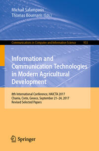 Information and Communication Technologies in Modern Agricultural Development