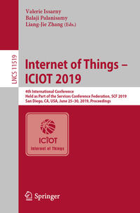 Internet of Things – ICIOT 2019