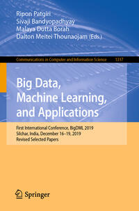 Big Data, Machine Learning, and Applications