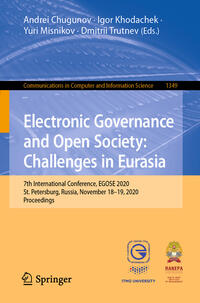 Electronic Governance and Open Society: Challenges in Eurasia