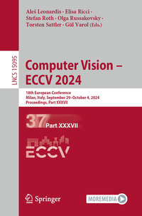 Computer Vision – ECCV 2024