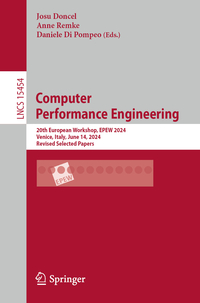 Computer Performance Engineering