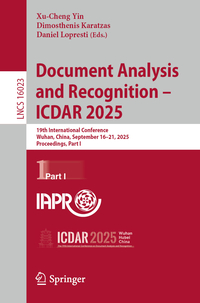 Document Analysis and Recognition – ICDAR 2025