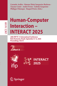 Human-Computer Interaction – INTERACT 2025