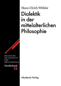 Dialektik in der mittelalterlichen Philosophie