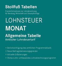 Tabelle, Lohnsteuer 2026 Monat