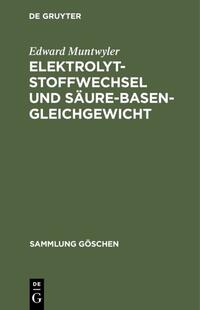 Elektrolytstoffwechsel und Säure-Basen-Gleichgewicht