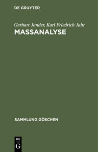 Maßanalyse