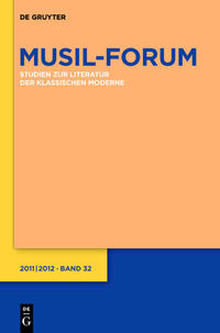 Musil-Forum / 2011/2012