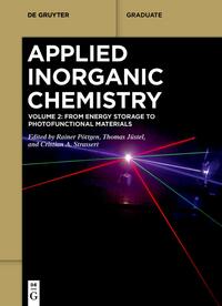 Applied Inorganic Chemistry / From Energy Storage to Photofunctional Materials