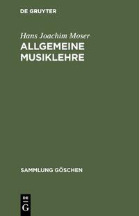 Allgemeine Musiklehre