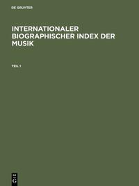 Internationaler Biographischer Index der Musik