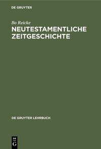 Neutestamentliche Zeitgeschichte
