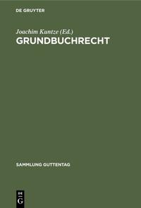 Grundbuchrecht