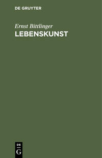 Lebenskunst