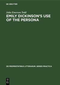 Emily Dickinson's use of the persona