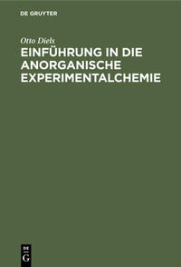 Einführung in die anorganische Experimentalchemie