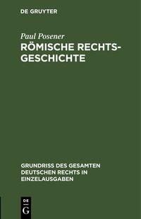 Römische Rechtsgeschichte