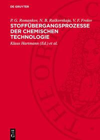 Stoffübergangsprozesse der chemischen Technologie