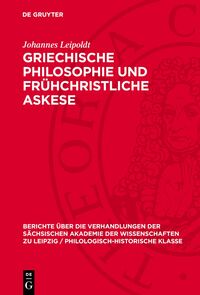 Griechische Philosophie und frühchristliche Askese