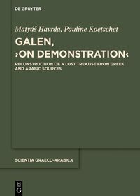 Galen, ›On Demonstration‹