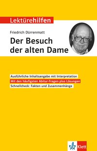 Klett Lektürehilfen Friedrich Dürrenmatt, Der Besuch der alten Dame