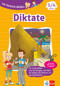 Klett Die Deutsch-Helden: Diktate 3./4. Klasse
