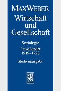 Max Weber-Studienausgabe