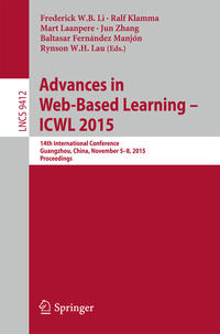 Advances in Web-Based Learning -- ICWL 2015