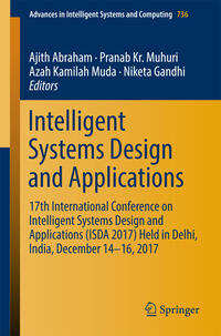 Intelligent Systems Design and Applications