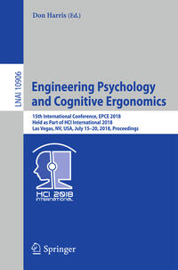 Engineering Psychology and Cognitive Ergonomics